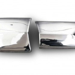 Set de 2 capace/carcase de oglinzi cromate pentru Mercedes E-Class A124 C124 S124 W124|190 W201