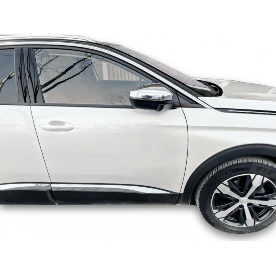 Set de 2 capace/carcase de oglinzi cromate pentru Opel Grandland X din 2017