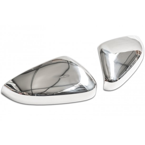 Set de 2 capace/carcase de oglinzi cromate pentru Opel Grandland X din 2017