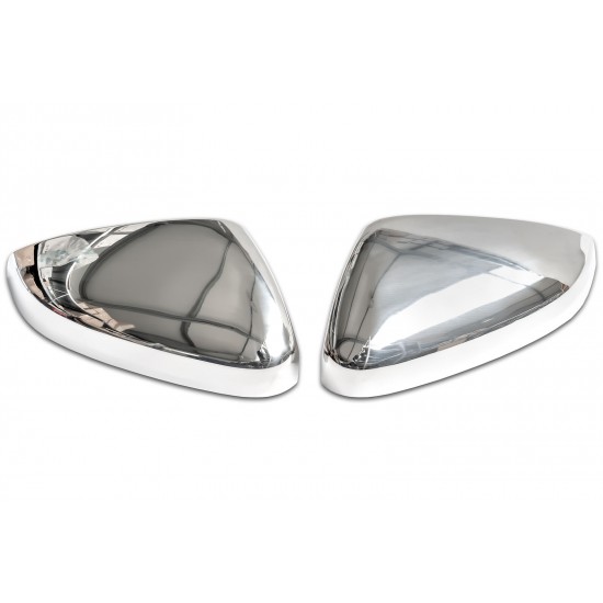 Set de 2 capace/carcase de oglinzi cromate pentru Opel Grandland X din 2017