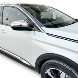 Set de 2 capace/carcase de oglinzi cromate pentru Opel Grandland X din 2017