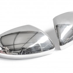 Set de 2 capace oglinzi cromate pentru Renault Clio V din 2019, Renault Talisman din 2016, Renault Megane IV din 2016