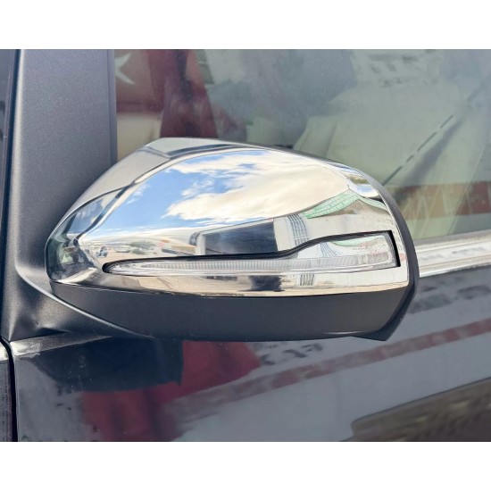 Set de 2 capace/carcase de oglinzi cromate pentru Mercedes V-Class W447 din 2014
