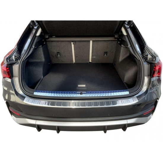 Ornament protectie portbagaj/bara spate mat pentru Audi Q3 Sportback din 2019