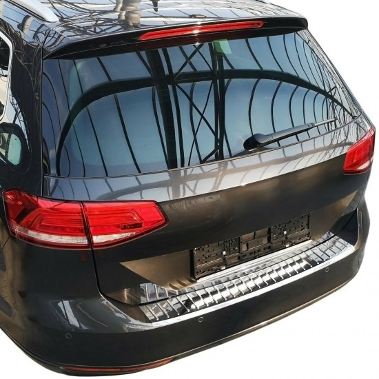 Ornament protectie bara spate/portbagaj crom Volkswagen Golf 7 Break/Combi 2012-2017