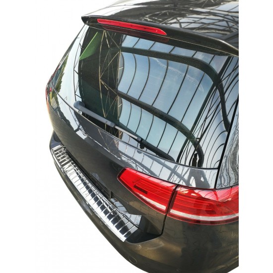 Ornament protectie bara spate/portbagaj crom Volkswagen Golf 7 Break/Combi 2012-2017