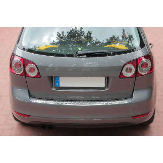 Ornament protectie bara spate/portbagaj crom Volkswagen Golf Plus 2008-2014 / Crossgolf 2010-2014