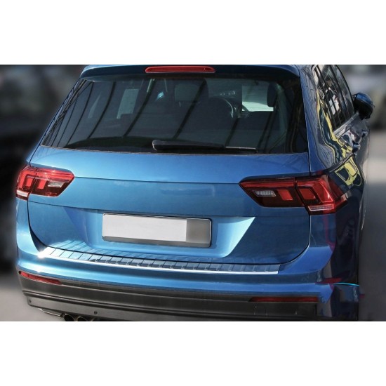 Ornament protectie bara spate/portbagaj crom Volkswagen Tiguan II si Allspace 2016-prezent