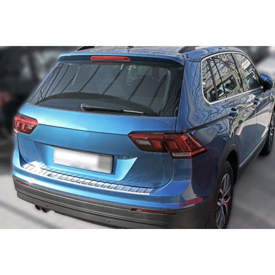 Ornament protectie bara spate/portbagaj crom Volkswagen Tiguan II si Allspace 2016-prezent