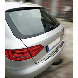 Ornament protectie bara spate/portbagaj Crom AUDI A4 B8 Avant/Break/Combi  2007-2015