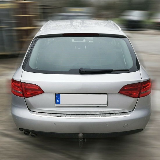 Ornament protectie bara spate/portbagaj Crom AUDI A4 B8 Avant/Break/Combi  2007-2015