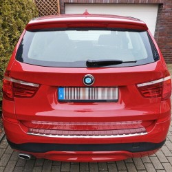 Ornament protectie bara spate/portbagaj crom BMW X3 F25 2010-2017