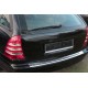 Ornament protectie bara spate/portbagaj crom Mercedes C-Class S203 T-Model break 2001-2007