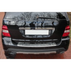 Ornament protectie bara spate/portbagaj crom Mercedes ML Klasse W164 2005-2011