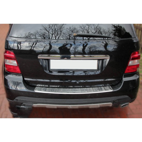 Ornament protectie bara spate/portbagaj crom Mercedes ML Klasse W164 2005-2011