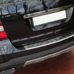 Ornament protectie bara spate/portbagaj crom Mercedes ML Klasse W164 2005-2011