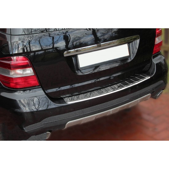 Ornament protectie bara spate/portbagaj crom Mercedes ML Klasse W164 2005-2011