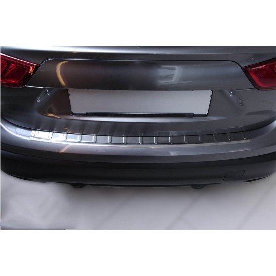 Ornament protectie bara spate/portbagaj crom Nissan Qashqai J11 2013-2016 pre-facelift