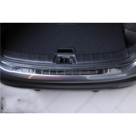 Ornament protectie bara spate/portbagaj crom Nissan Qashqai J11 2013-2016 pre-facelift