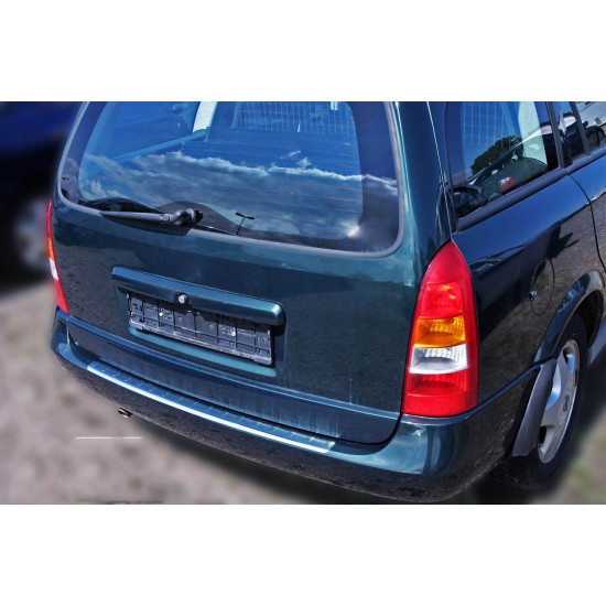 Ornament protectie bara spate/portbagaj crom Opel Astra G Caravan Combi 1998-2005