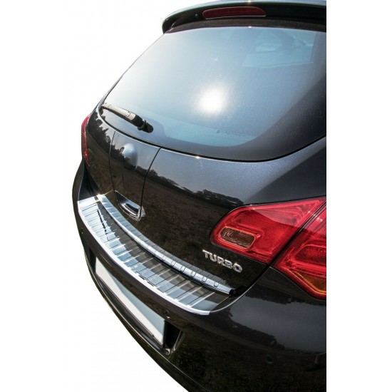 Ornament protectie bara spate/portbagaj Crom Opel Astra J HB 2010-2015