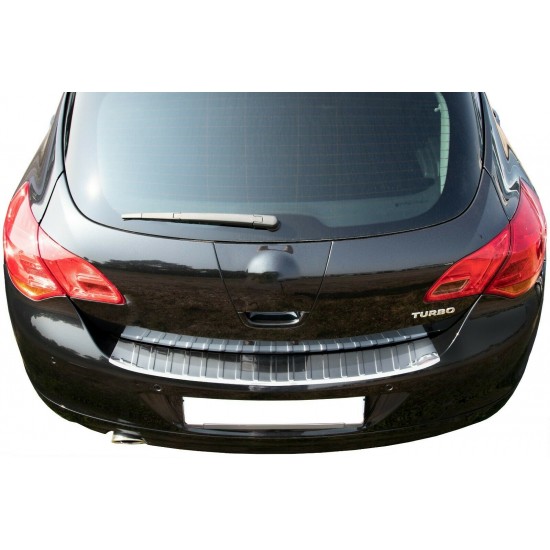 Ornament protectie bara spate/portbagaj Crom Opel Astra J HB 2010-2015
