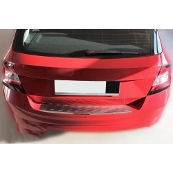 Ornament protectie bara spate/portbagaj crom SKODA Fabia 3 hatchback 2014-prezent