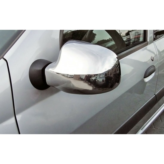 Capace de oglinzi cromate Dacia Duster 2012, Sandero 1, 2, Logan 2, Logan MCV 2008