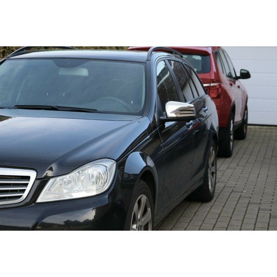 Capace de oglinzi cromate Mercedes CLA C117, CLA X117,  CLS C218,  GLA X156, E-CLass W212, S212, C207, A207, A-Class W176.B-Class W242, GLK X204