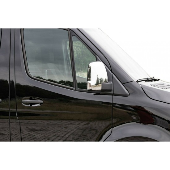 Capace de oglinzi cromate Mercedes Sprinter W907,W910 2018-prezent