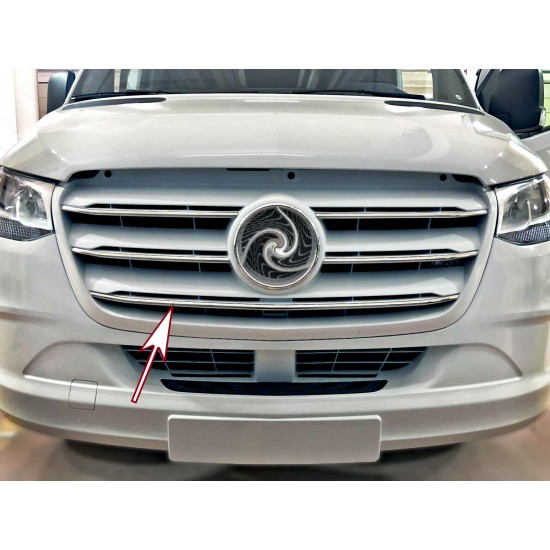 Ornamente crom grila/masca fata pentru Mercedes Sprinter W907 , W910 dupa anul 2018