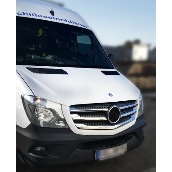 Ornamente crom grila/masca fata pentru Mercedes Sprinter W906 Facelift 2013-2018