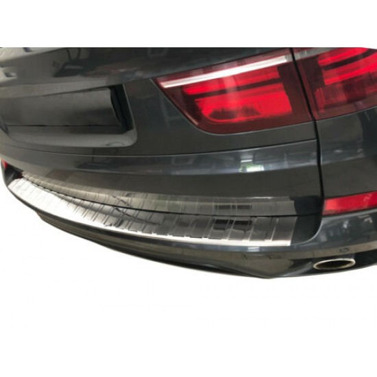 Ornament protectie bara spate/portbagaj crom BMW X5 E70 2006-2013