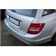 Ornament protectie bara spate/portbagaj crom Mercedes C-Class S204 Variant 2007-2015