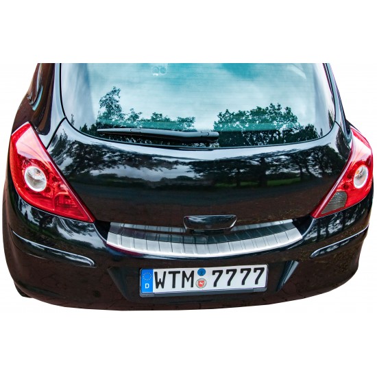 Ornament protectie bara spate/portbagaj Opel Corsa D 2006-2014 MAT