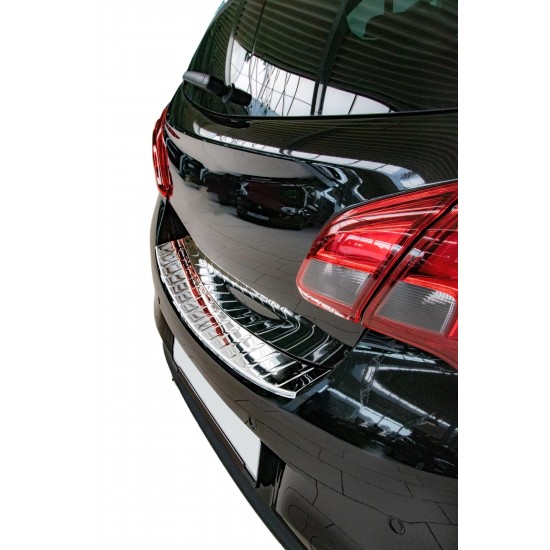 Ornament protectie bara spate/portbagaj Crom Opel Corsa E 2014-2019