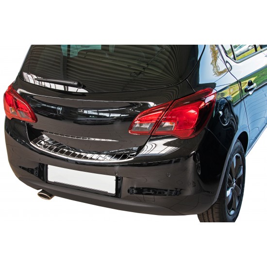 Ornament protectie bara spate/portbagaj Crom Opel Corsa E 2014-2019