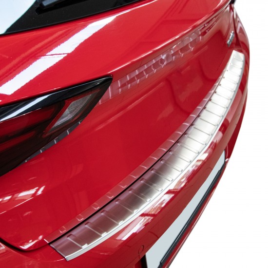 Ornament protectie bara spate/portbagaj  mat Opel Astra K (Tip B16) Hatchback 2015-prezent 