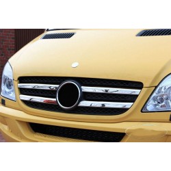 Ornamente crom grila/masca fata pentru Mercedes Sprinter W906 2006-2013