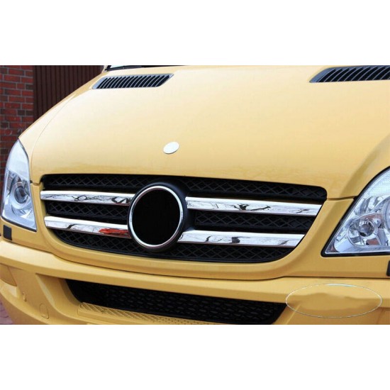 Ornamente crom grila/masca fata pentru Mercedes Sprinter W906 2006-2013