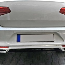 Ornamente cromate pentru evacuare/tobe/bara spate  Volkswagen Passat B8 2014-2019