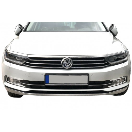 Ornamente cromate pentru proiectoare/faruri ceata Volkswagen Passat B8 din 2014