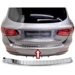 Ornament protectie bara spate/portbagaj crom MERCEDES GLC KLASSE X253 2015-03.2019