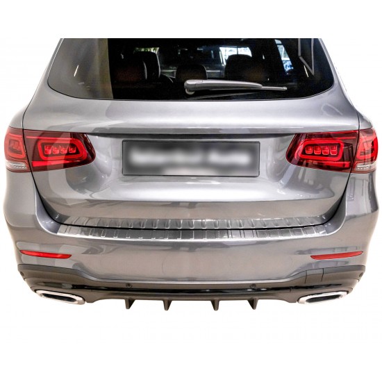 Ornament protectie bara spate/portbagaj crom MERCEDES GLC KLASSE X253 2015-03.2019