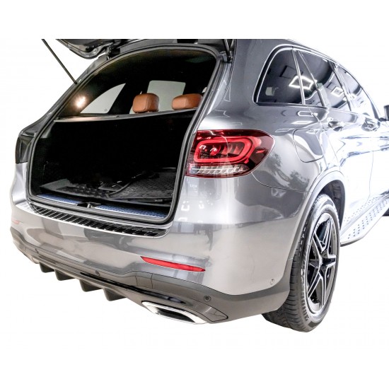 Ornament protectie bara spate/portbagaj crom MERCEDES GLC KLASSE X253 2015-03.2019