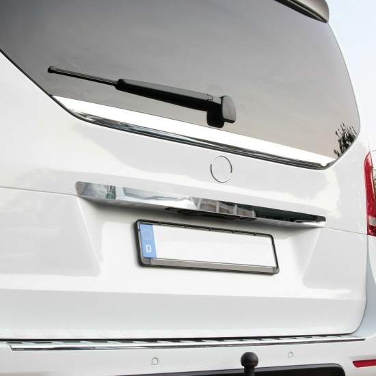 Ornament cromat haion/deasupra la numar Mercedes Vito W447, V Class din 2014