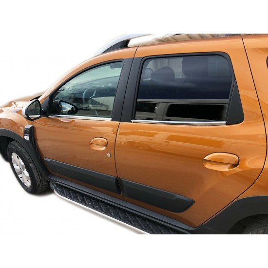 Chedere cromate usi/geamuri Dacia Duster II din 2018