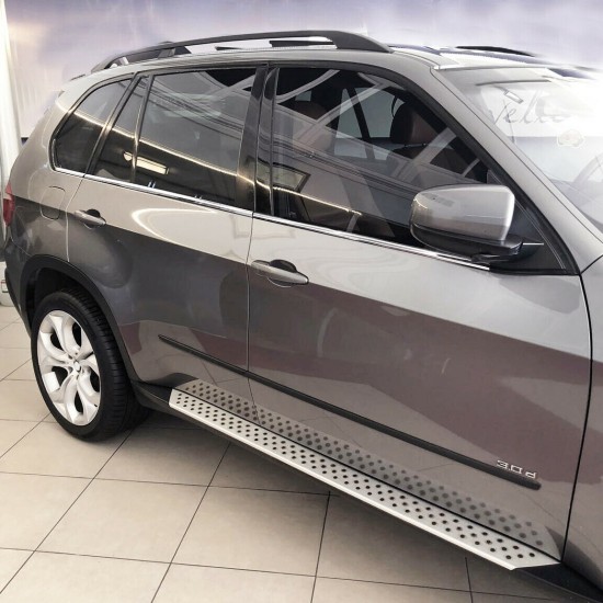 Chedere cromate usi/geamuri BMW X5 E70 2006-2013