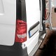 Ornament protectie bara spate/portbagaj mat Mercedes Vito W447, V-Class din 2014