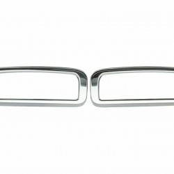 Ornamente cromate pentru bara spate/evacuare/tobe Peugeot 3008 II din 2016